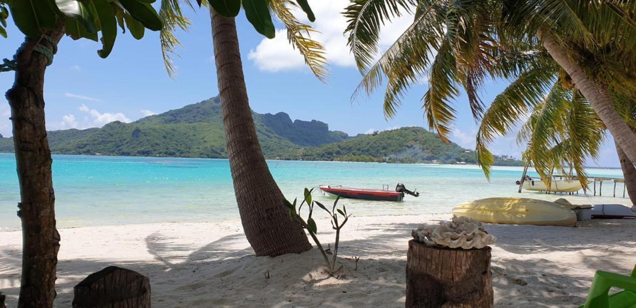 Poemanahere Island Camping A Maupiti Te-Fare-Arii Kültér fotó