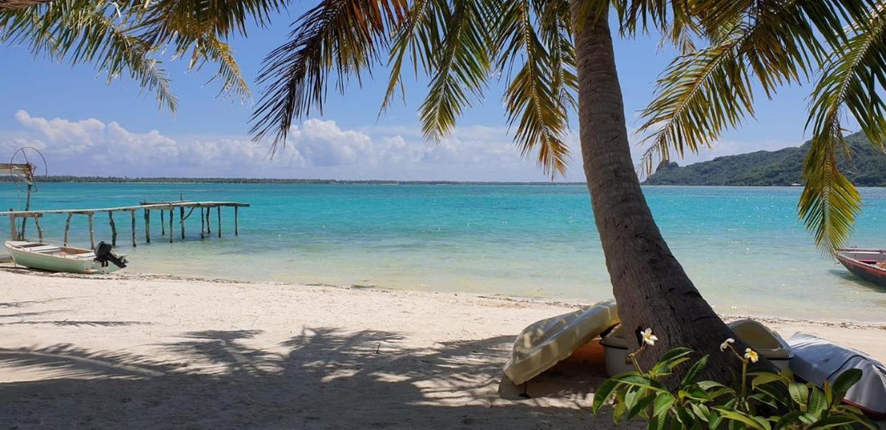 Poemanahere Island Camping A Maupiti Te-Fare-Arii Kültér fotó